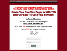 Tablet Screenshot of ezwebu.com